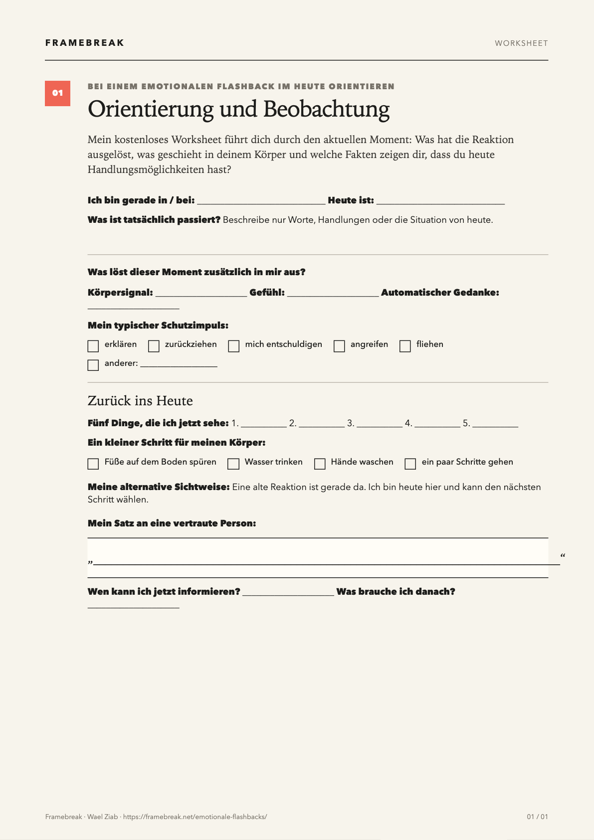 Vorschau des PDFs „Bei einem emotionalen Flashback im Heute orientieren“